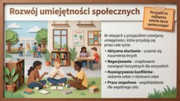 Przyjaźń. Jak budować dobre i wspierające relacje (gazetka szkolna / prezentacja)
