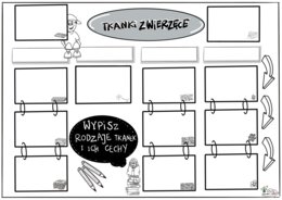 Tkanki zwierzęce. Klasa 6 KARTA PRACY