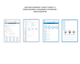Telling the time - godziny po angielsku, podawanie czasu, karty pracy, ćwiczenia, zegar analogowy i cyfrowy, pełen zakres minutowy, czas na świecie, CLIL, liczby 1-30