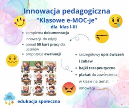 Innowacja dla klas I-III "Klasowe e- MOC-je"