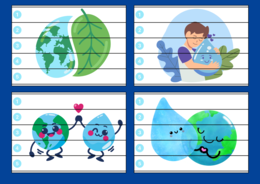 DZIEŃ WODY – puzzle – EKOLOGIA – wiosna - biblioteka – świetlica – przedszkole – 12 wersji