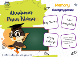 Akademia Pana Kleksa. Memory. Gra dydaktyczna. Gra lekturowa. Lektura obowiązkowa