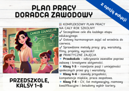 PLAN PRACY Z DORADZTWA ZAWODOWEGO DLA PRZEDSZKOLA I KLAS 1-8