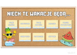 Niech te wakacje będą... – gazetka szkolna