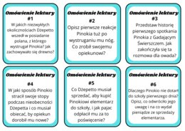 "Pinokio" - karty dyskusyjne