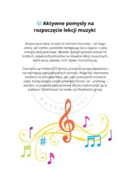 50 aktywnych pomysłów na rozpoczęcie lekcji muzyki