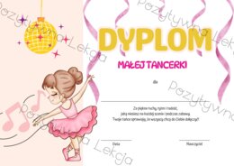 Kreatywne dyplomy dla dzieci - 30 wzorów