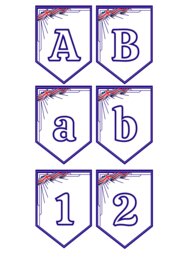 ENGLISH ALPHABET AND NUMBERS 0-9