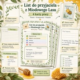 List do przyjaciela z Miodowego Lasu