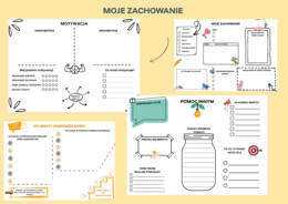 Moje zachowanie - karty pracy i samoocena