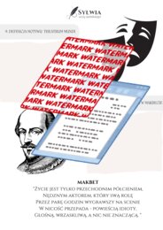 📒Notatnik maturalny "Makbet" William Szekspir