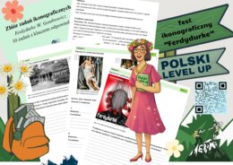 Test ikonograficzny (10 zadań z kluczem odpowiedzi)_Ferdydurke_Polski Level Up