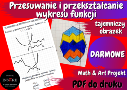 Przesuwanie i przekształcanie wykresu funkcji: tajemniczy obrazek - WIELKANOCNA PISANKA. Projekt Math & Art.