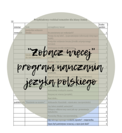 Program własny "Zobacz więcej"