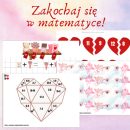 Zakochaj się w Matematyce! 💘 Gotowy pakiet walentynkowy dla Klasy 1