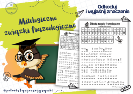 Mitologia. Związki frazeologiczne