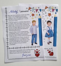 Bajka o pasowaniu na przedszkolaka.