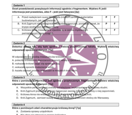 TESTY - materiały ćwiczeniowe do E8