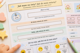 Jak mam na imię? Jak do mnie mówią? – karta rozmowy dla przedszkolaka