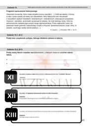 Na osi czasu - starożytność - powtórka do matury