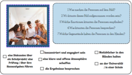 Opis obrazka w języku niemieckim - matura