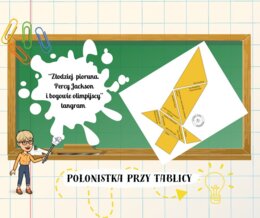 "Złodziej pioruna. Percy Jackson i bogowie olimpijscy" tangram