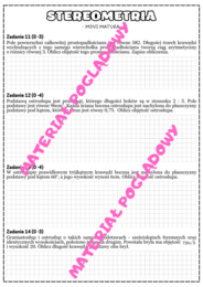 Mini matura - stereometria. Graniastosłupy. Ostrosłupy.