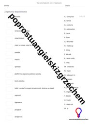 Junior Explorer 6 – Unit 5 – testy