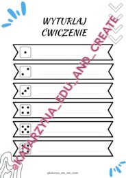 Wyturlaj - kreatywne ćwiczenia z kostkami do gry