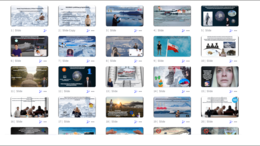 Prezentacja „Badania obszarów okołobiegunowych” w genially do edycji – geografia 8