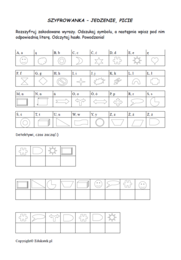Zestaw zabaw Ortograficzno-logopedyczne szyfrowanki