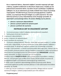 "OPOWIEŚĆ WIGILIJNA"- GRAMY W ZNAJOMOŚĆ LEKTURY