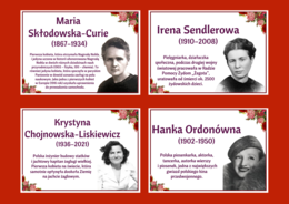 DZIEŃ KOBIET - – gazetka - SŁAWNE POLKI – biblioteka – świetlica – 24 strony – wersja 3