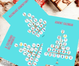 Kalendarz adwentowy do nauki języka polskiego jako obcego