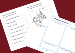 Baśń "O WALIGÓRZE I WYRWIDĘBIE" - karta pracy