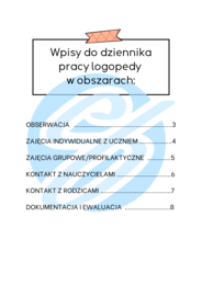 Logopeda w szkole średniej – przykładowe wpisy do dziennika