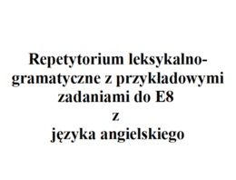 Repetytorium E8