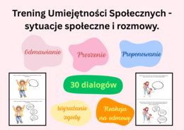 Sytuacje społeczne - scenki, TUS, godzina wychowawcza