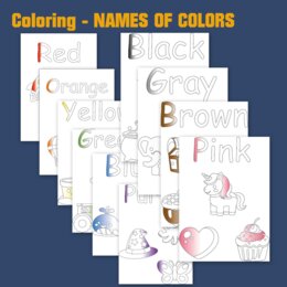Karty Pracy Kolory – Materiały do Druku dla Przedszkola