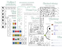 Wiosna - pakiet materiałów edukacyjnych 3 w 1