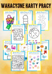 WAKACYJNE KARTY PRACY