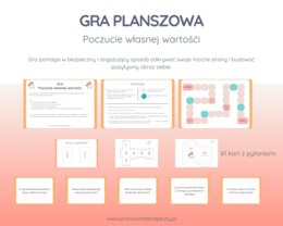 Gra planszowa - poczucie własnej wartości