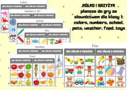 KÓŁKO I KRZYŻYK - KLASA 1