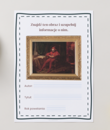 Aktywne zwiedzanie muzeum – karty pracy do Muzeum Narodowego w Warszawie