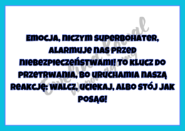 Emocje wokół nas - gazetka tematyczna