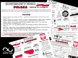 Matematyczna Polska – zestaw materiałów o Polsce. Działania pisemne, ułamki zwykłe i dziesiętne, kolejność wykonywania działań, prędkość, droga i czas, zaokrąglanie liczb, jednostki długości, pole, proporcje, procenty. Dzień Flagi, Święto Niepodległości,