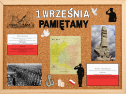 1 września w szkole – gotowa dekoracja historyczna- | Rocznica wybuchu II wojny światowej|48 stron w formacie A4 i mniejszym| duży plakat z mapą Polski|
