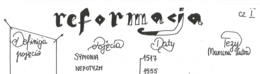 Grafonotka - reformacja