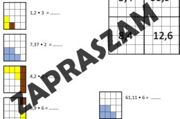 Kodowanie - mnożenie ułamków dziesiętnych przez liczby naturalne