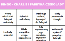 Bingo! Charlie i fabryka czekolady